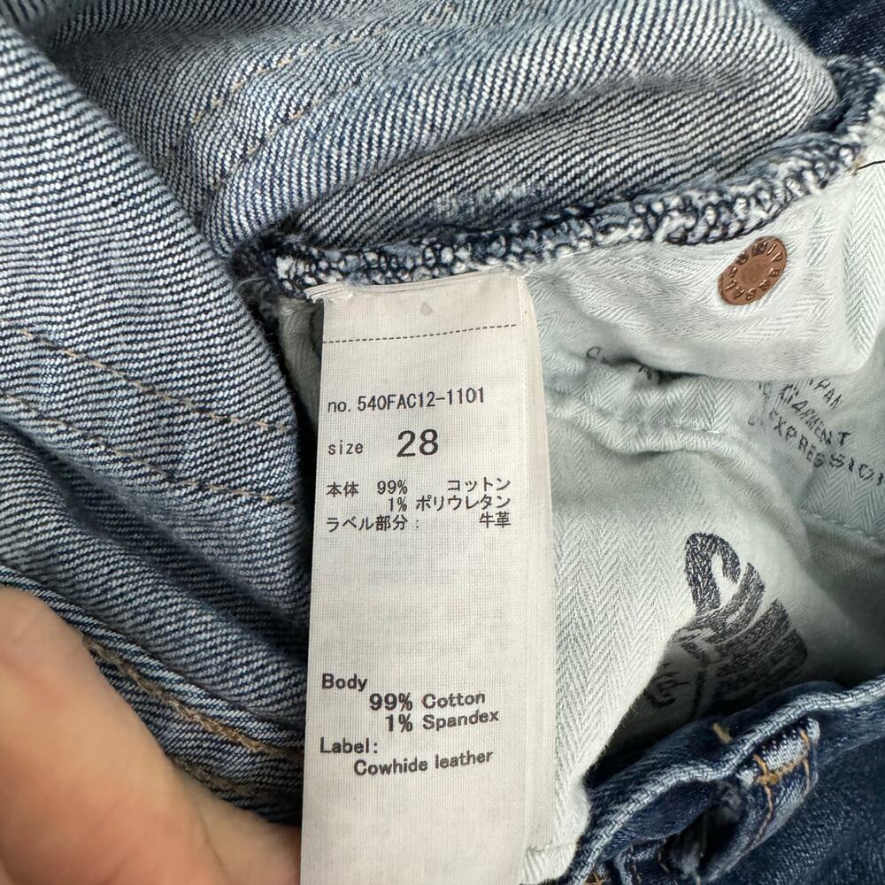 Moussy Vintage Rhode Cropped Flare Jeans Size 28 - Picture 11 of 11